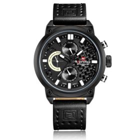 Automatic Mechanical Watch For Male Students (Color: White belt)
