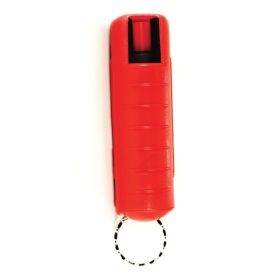 Streetwise 18 Stream Pepper Spray 0.5 oz Hard-case (Color: Red)